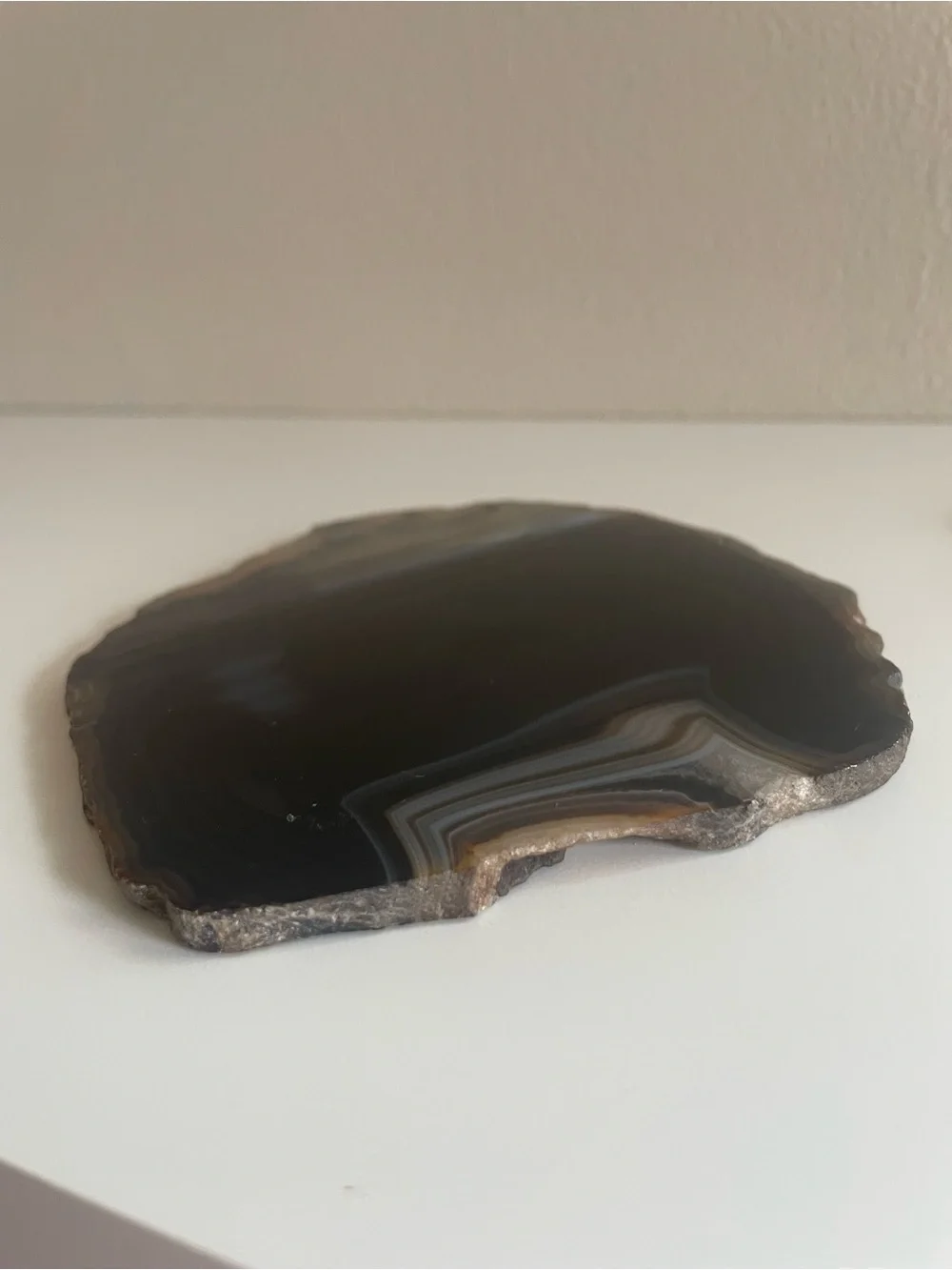 Vintage polished olive